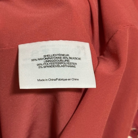 Tory Burch Red Janetta Circle Clip Dot Print Dress Size 14 - Picture 6 of 6